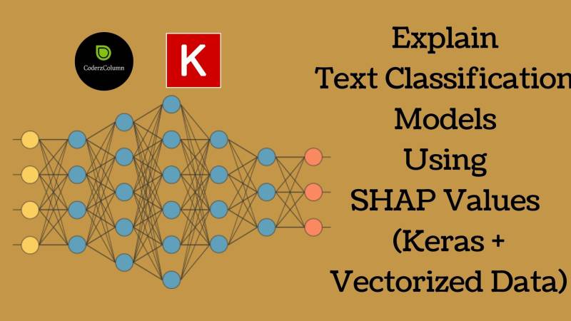 Explain Text Classification Models Using SHAP Values (Keras + Vectorized Data)