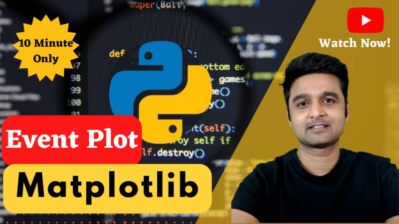 Event Plot using Matplotlib