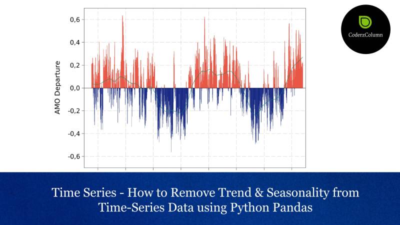 Remove Trend & Seasonality to Make Time-Series Stationary