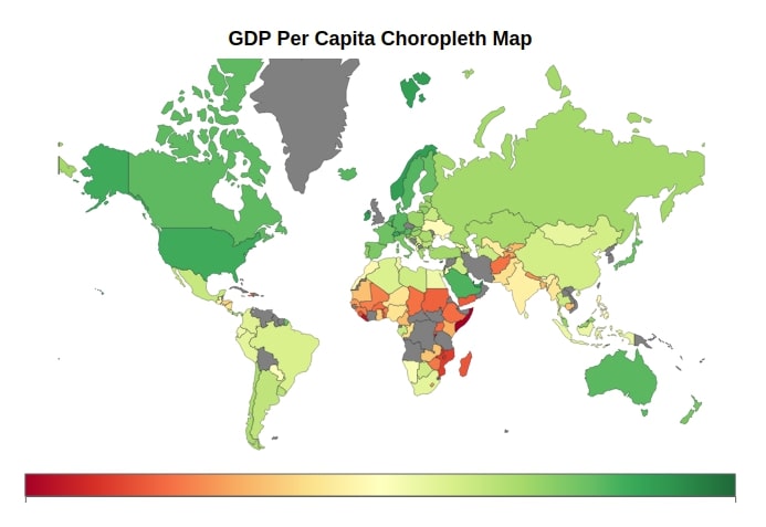 Interactive Choropleth Maps using bqplot