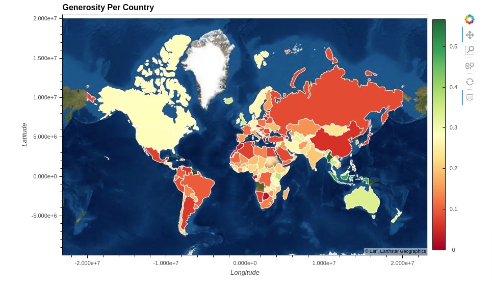 Geoviews - Choropleth Maps using Bokeh and Matplotlib