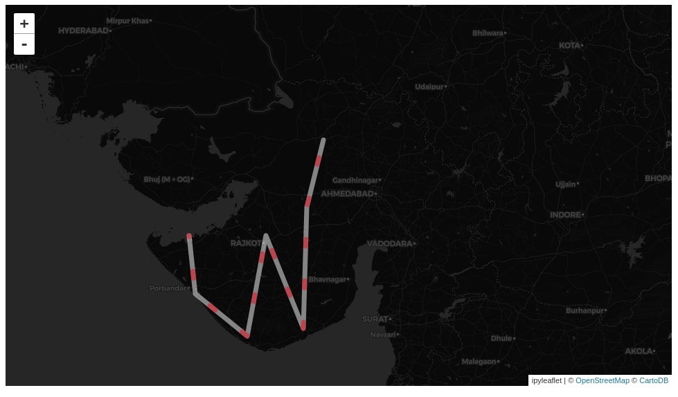 ipyleaflet - Interactive Maps in Python based on leaflet.js