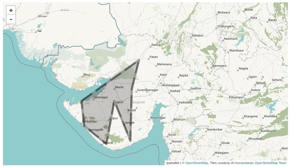 ipyleaflet - Interactive Maps in Python based on leaflet.js