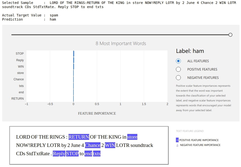 interpret-text - Interpret NLP Models and Their Predictions