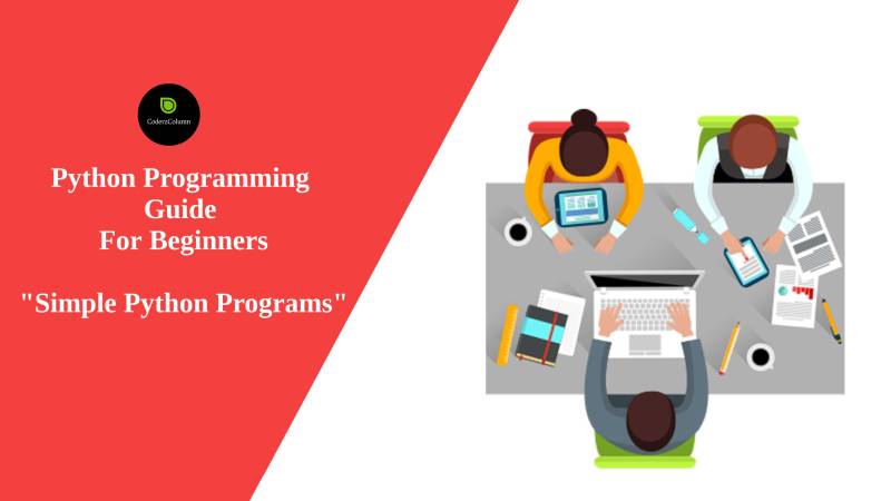 Python Programming Guide - Simple Python Programs