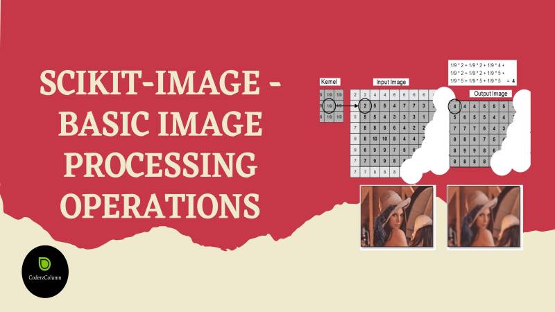Scikit-Image - Basic Image Processing Operations