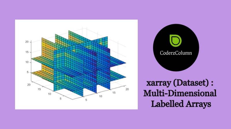 xarray.Dataset: Multi-Dimensional Labelled Arrays