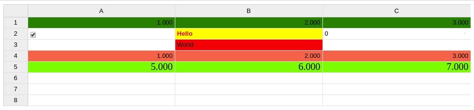 Interactive Spreadsheet in Jupyter Notebook using ipysheet
